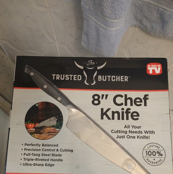 Trusted Butcher Kitchen New Trusted Butcher 8 Chef Knife As Seen On Tv Poshmark